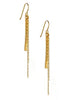 Cascade Earrings in Yellow Gold