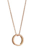 Looking Glass Necklace in Rose Gold