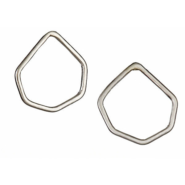 Gio Stud Earrings in Sterling Silver