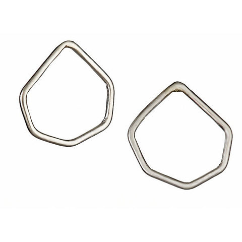 Gio Stud Earrings in Sterling Silver