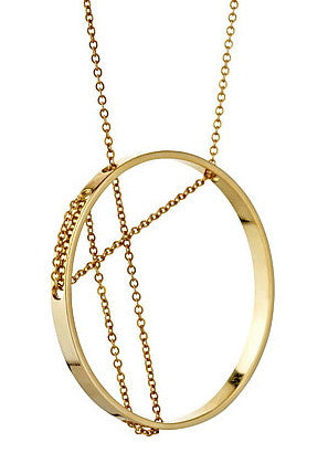 Vitruvia Necklace in Yellow Gold