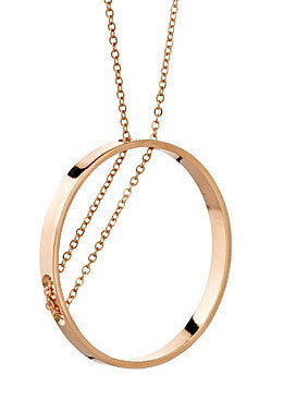 Parallea Necklace in Rose Gold