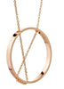 Inner Circle Necklace in Rose Gold