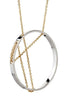 Vitruvia Necklace in Sterling Silver and Gold