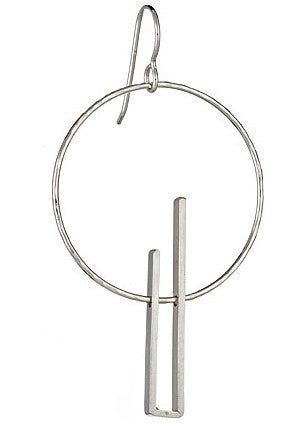 Metropolis Earrings in Sterling Silver