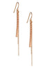 Cascade Earrings in Rose Gold