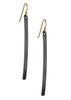 Graphite Bar Earrings